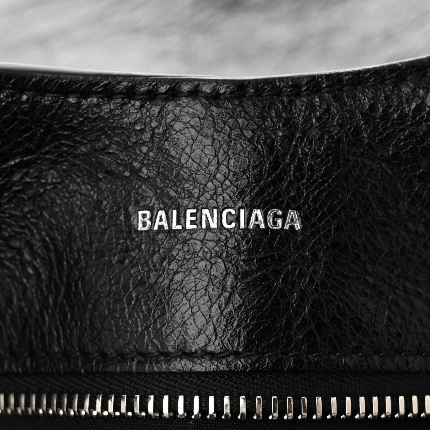 Balenciaga Agneau Arena Large Le Cagole Carry All Bag Black 6 of 10