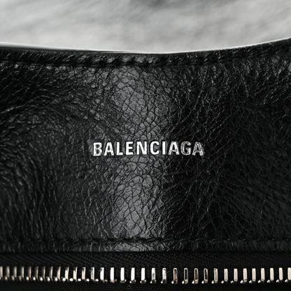 Balenciaga Agneau Arena Large Le Cagole Carry All Bag Black 6 of 10