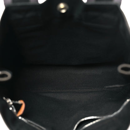 Hermes Canvas Tout Fourre PM Black 5 of 10