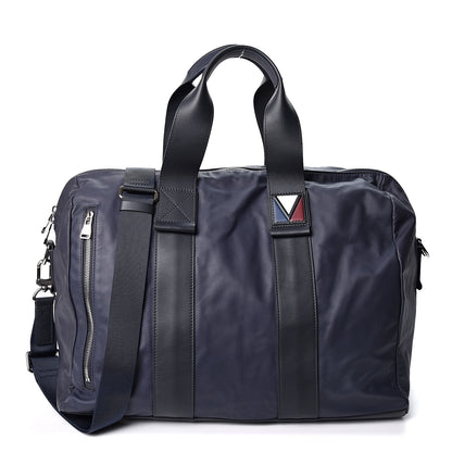 Louis Vuitton Calfskin Gaston V Start MM Navy 1 of 8