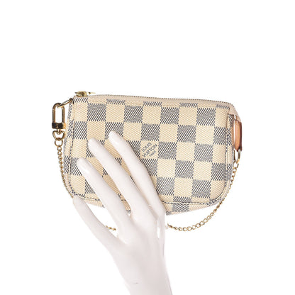 Louis Vuitton Damier Azur Mini Pochette Accessories 2 of 7