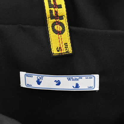Off-White Canvas Logo Backpack Black 5 of 8