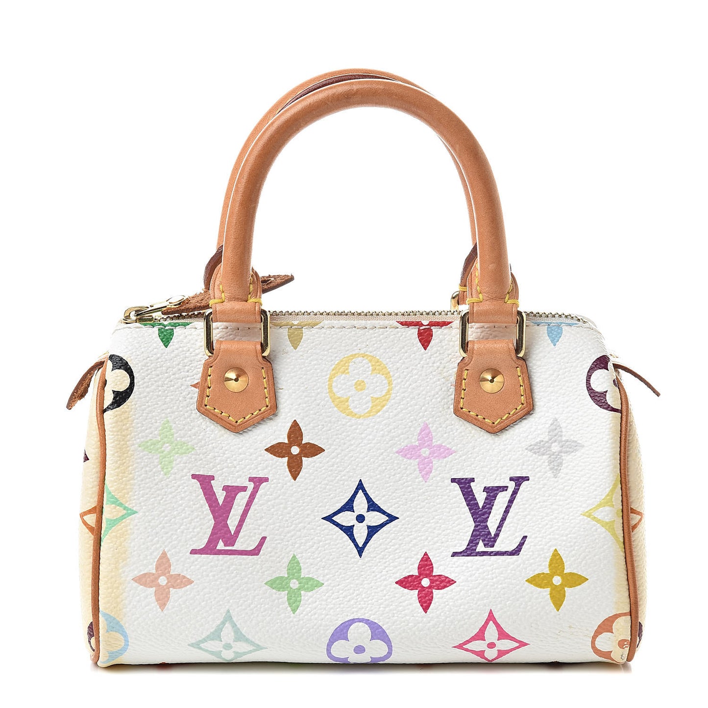 Monogram Multicolor Mini Sac HL Speedy White