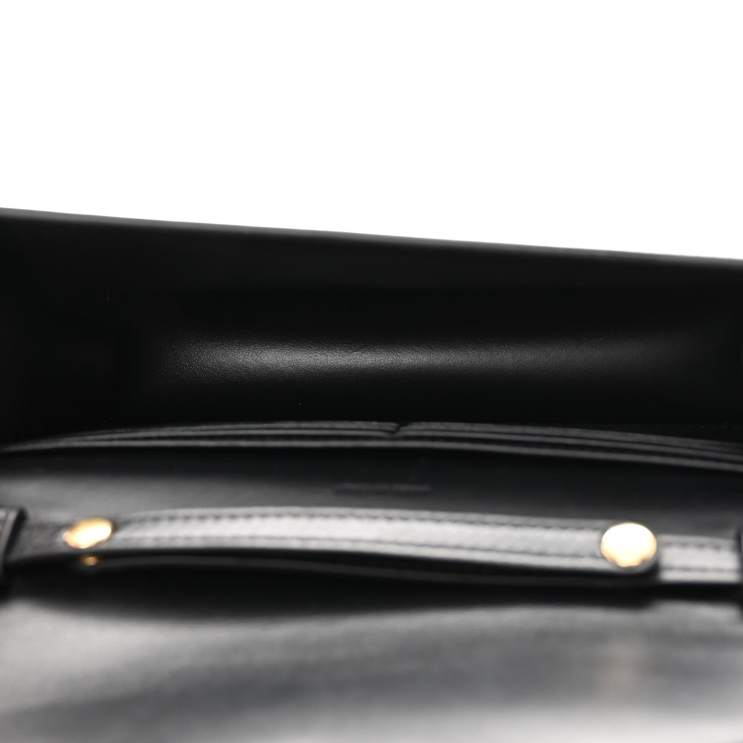 Celine Shiny Calfskin Triomphe Margo Wallet on Chain Black 5 of 12
