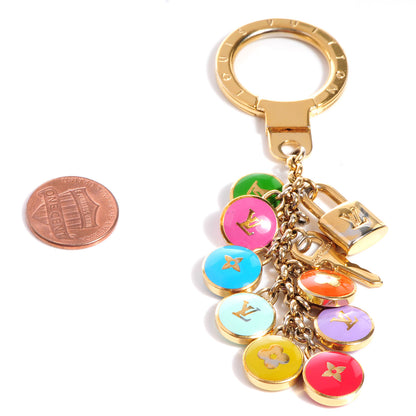 Louis Vuitton Monogram Multicolor Pastilles Key Ring Holder 2 of 5