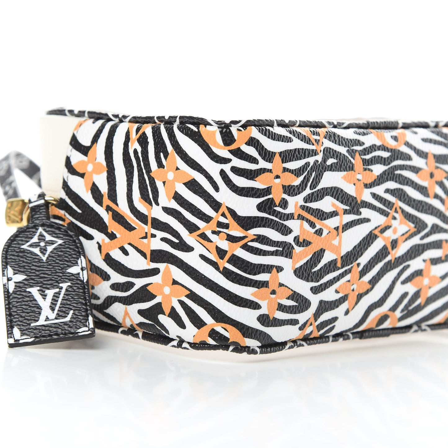 Monogram Giant Jungle Beach Pouch Ivory
