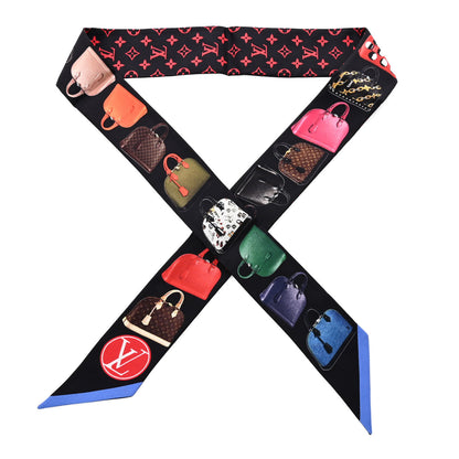 Louis Vuitton Silk Monogram Tribute To Noe BB Bandeau Black Multicolor 1 of 6