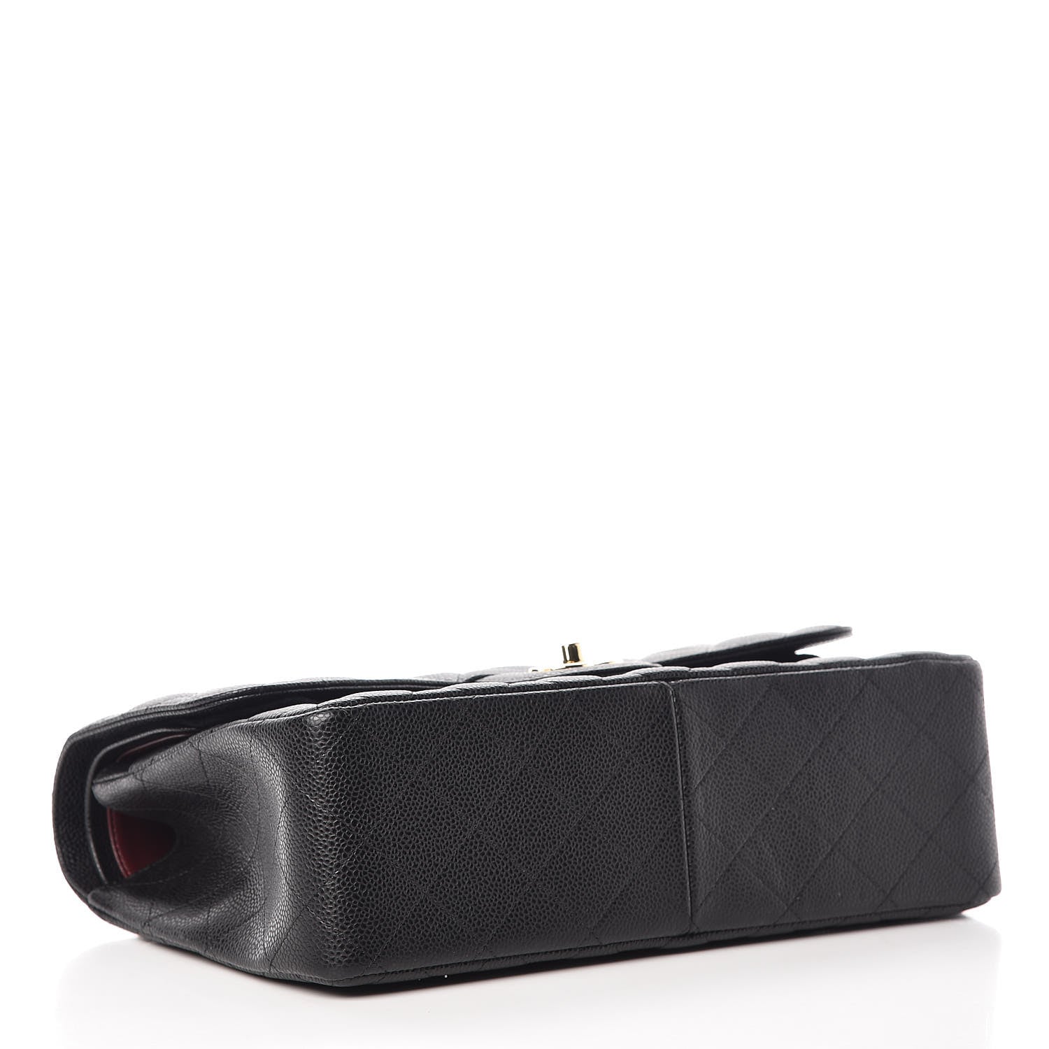 Chanel Caviar Quilted Jumbo Double Flap Black 4 of 7