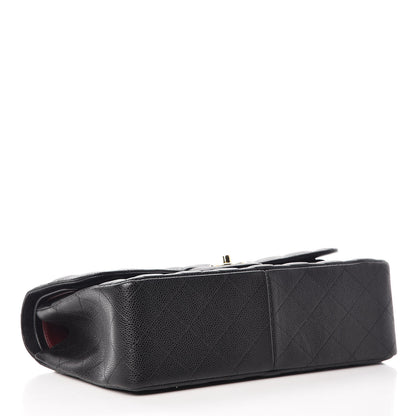 Chanel Caviar Quilted Jumbo Double Flap Black 4 of 7