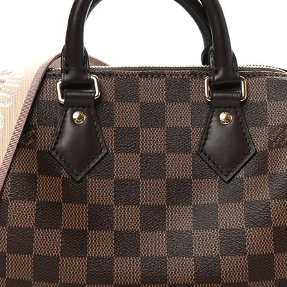 Louis Vuitton Damier Ebene Speedy Bandouliere 20 7 of 9