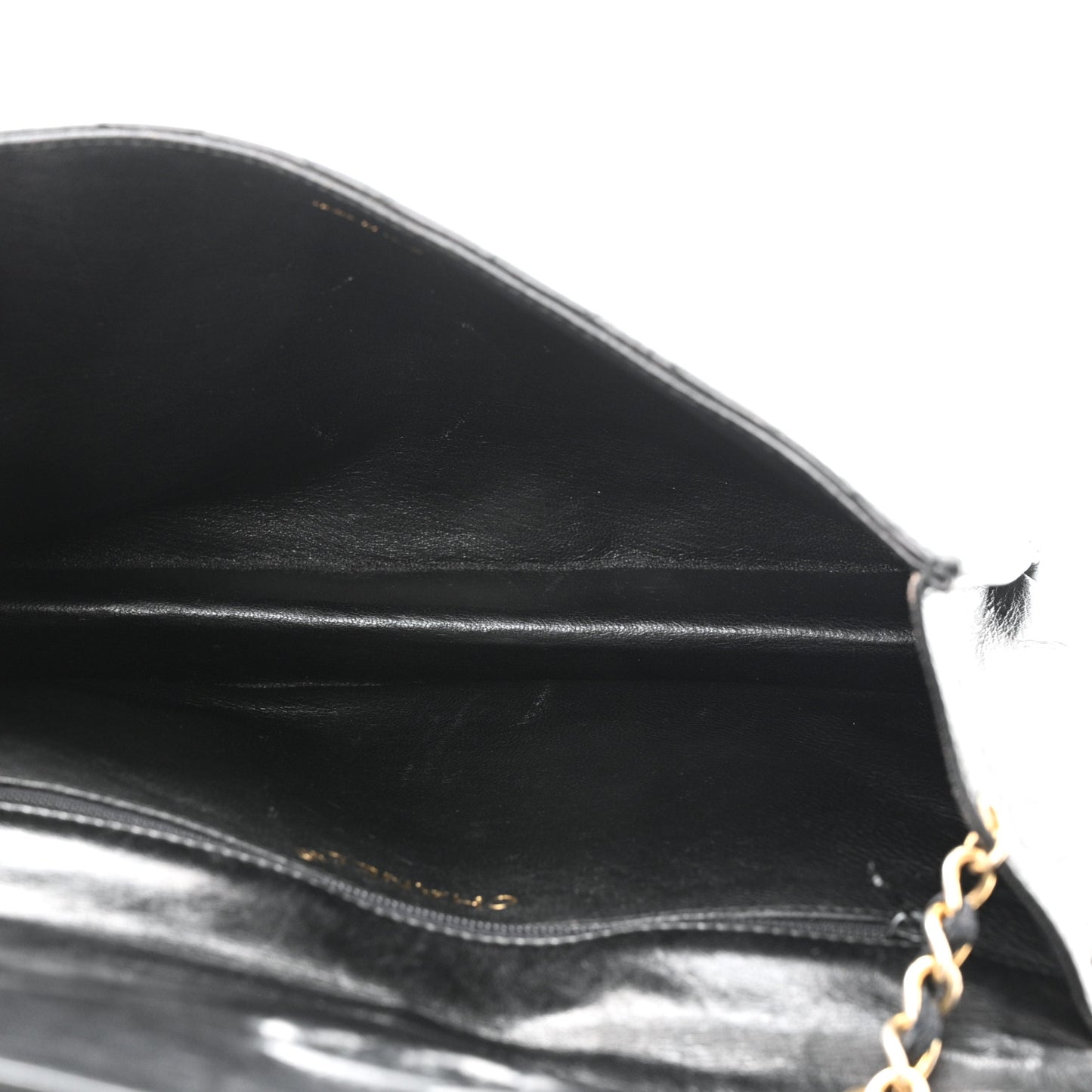 Lambskin Quilted Tassel Flap Black