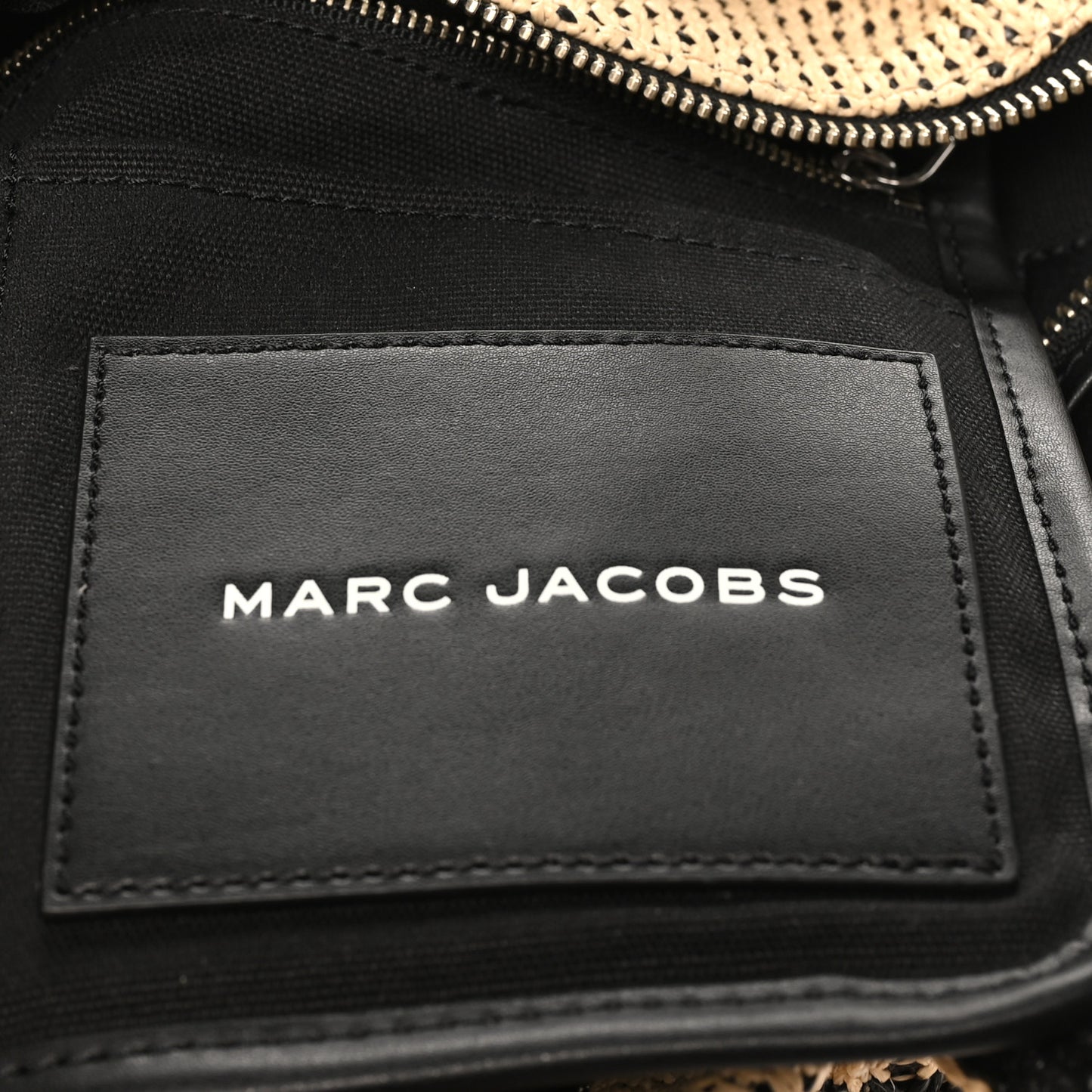 Straw Jacquard Medium The Traveler Tote Bag Natural