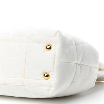 Prada Tessuto Nylon Quilted Bag White 7 of 13