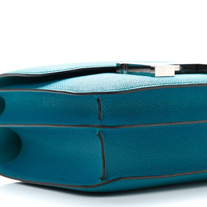 Hermes Epsom Constance 24 Bleu Izmir 8 of 15