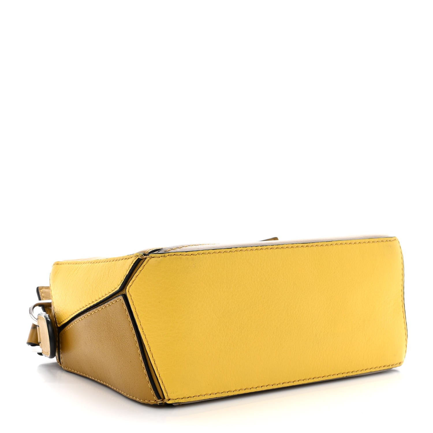 Loewe Calfskin Mini Puzzle Bag Yellow Ochre 4 of 12