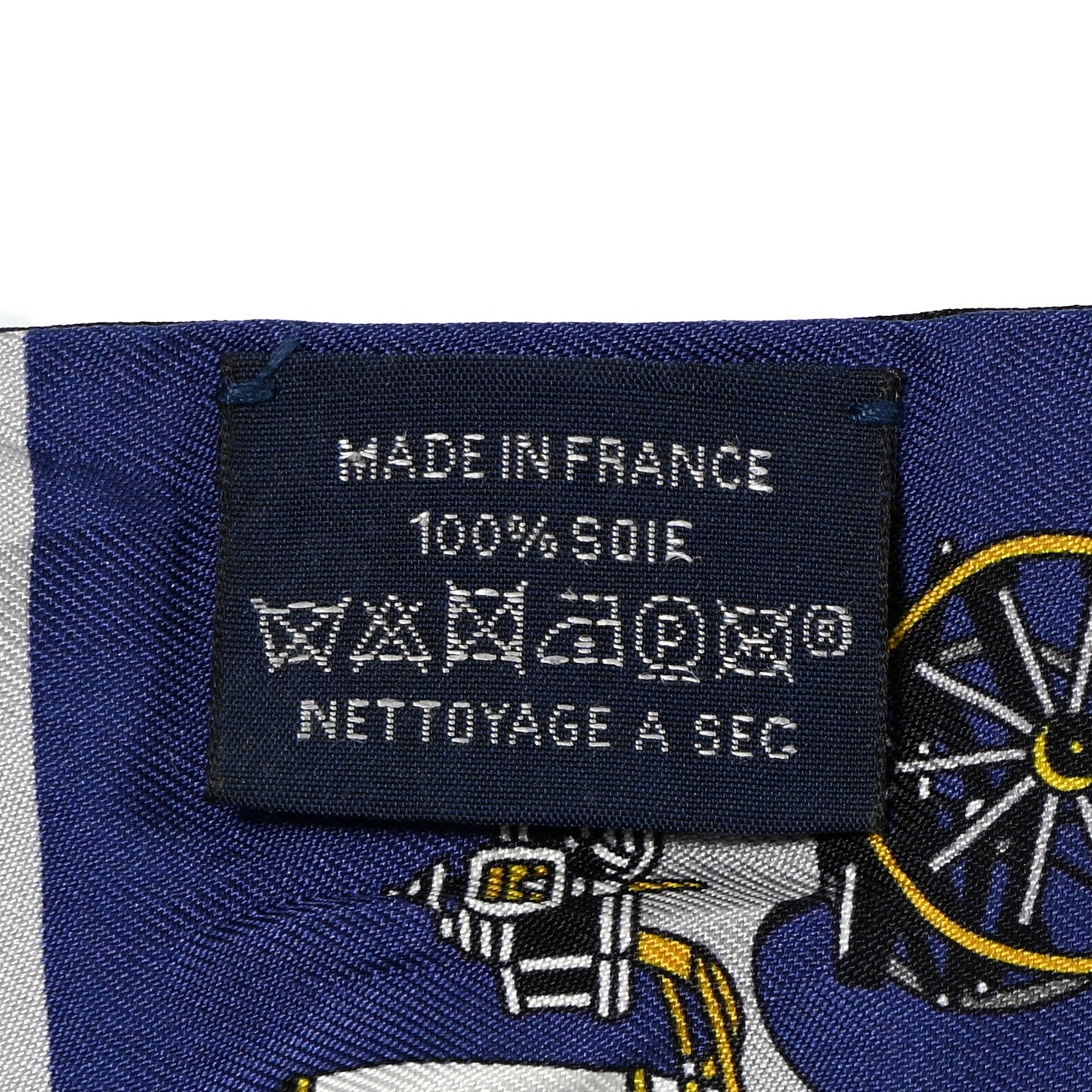 Silk Les Voitures Exquises Twilly Marine Gris Gold
