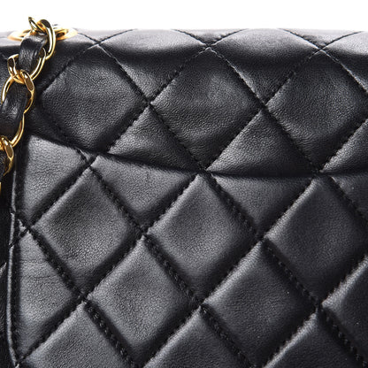 Chanel Lambskin Quilted Mini Square Flap Black 11 of 12