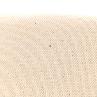 Celine Canvas Calfskin Logo Print Horizontal Cabas Natural Tan 11 of 11