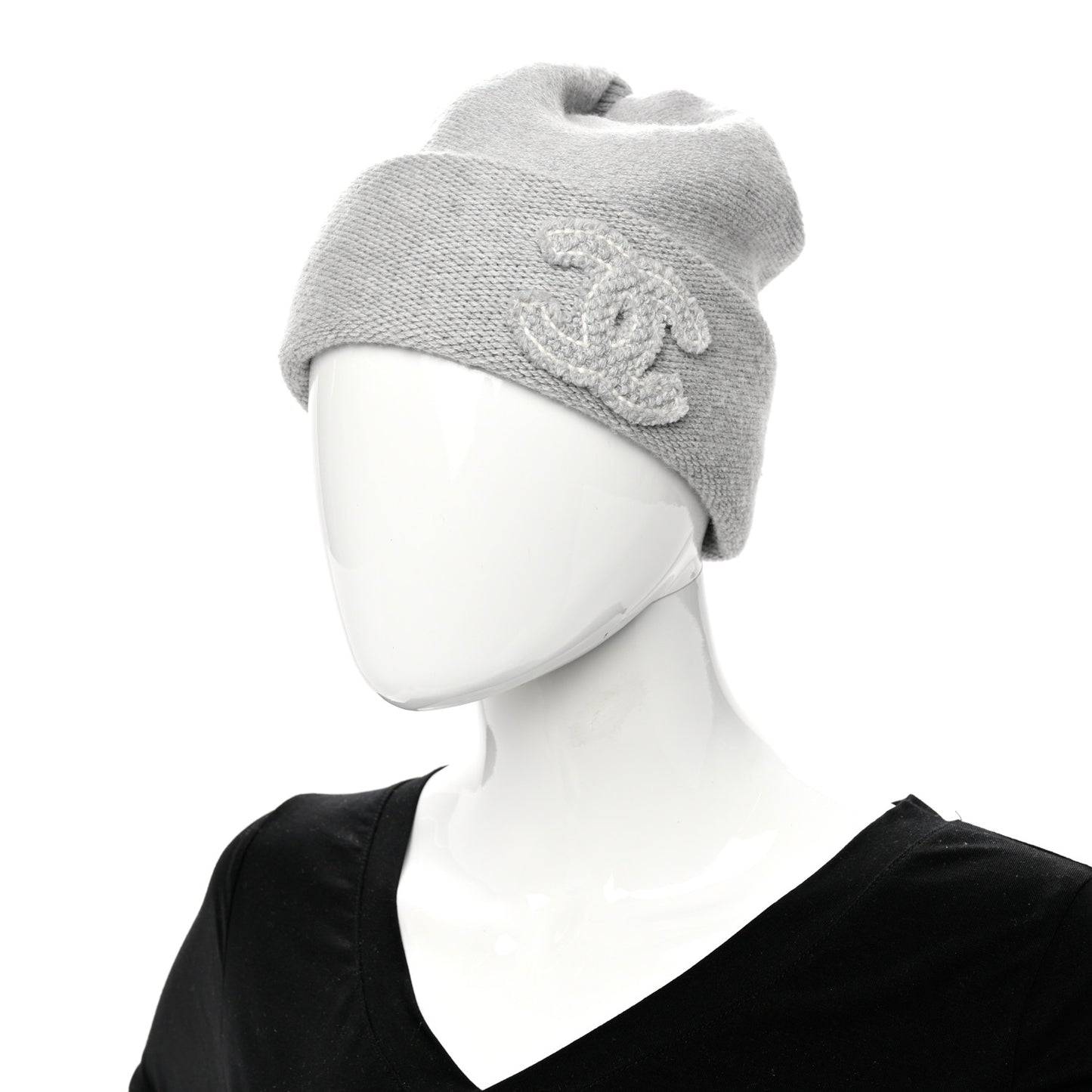 Cashmere CC Beanie Hat Grey