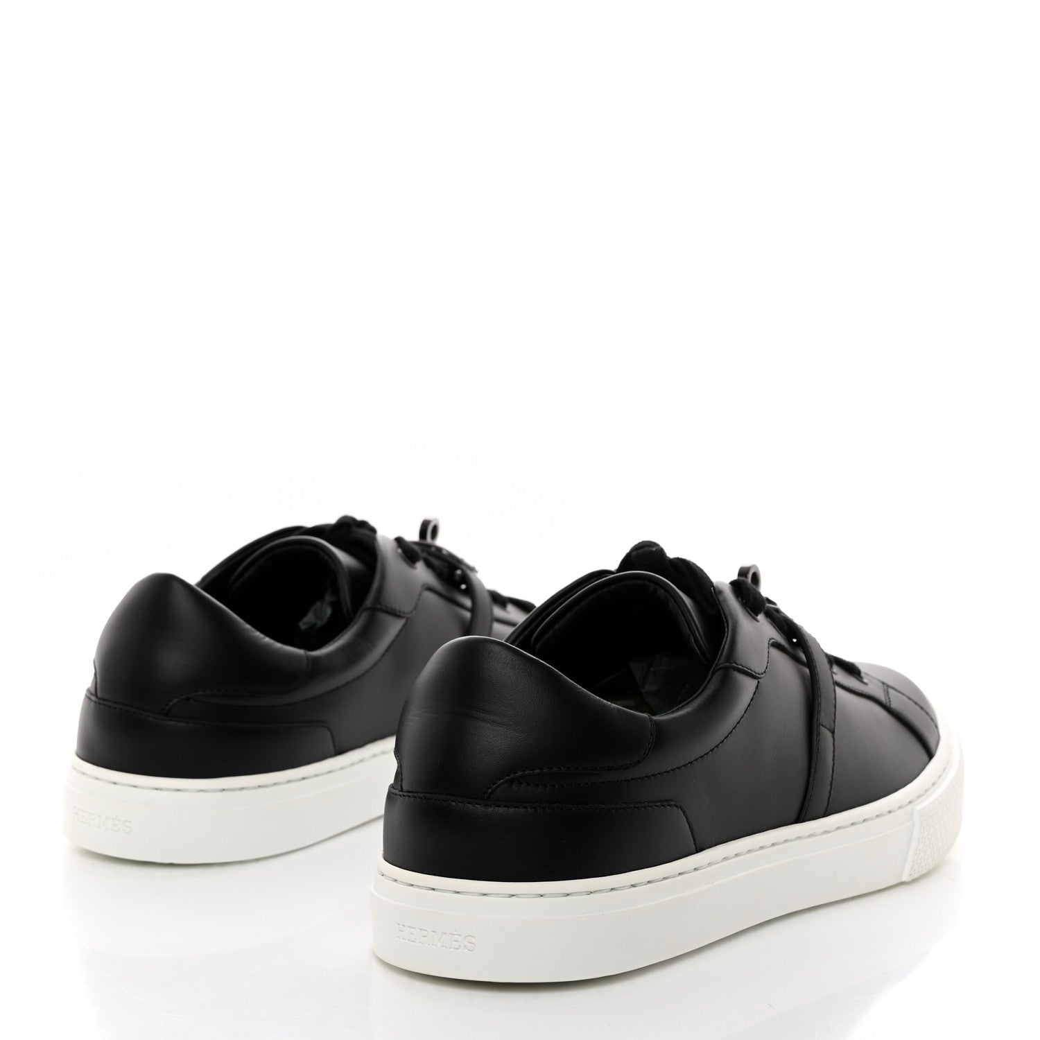 Hermes Calfskin Day Sneakers 41 Black 4 of 8
