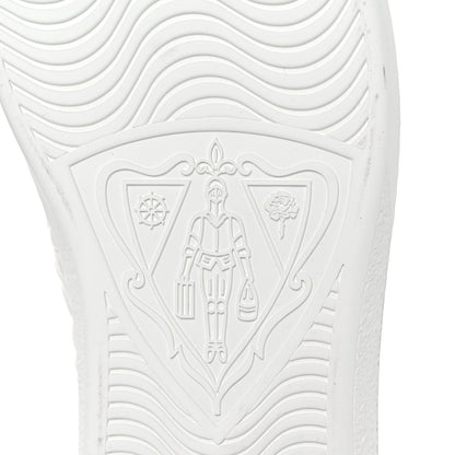 Gucci Nappa G Rhombus Mens Ace Sneakers 11 Great White Green 8 of 11
