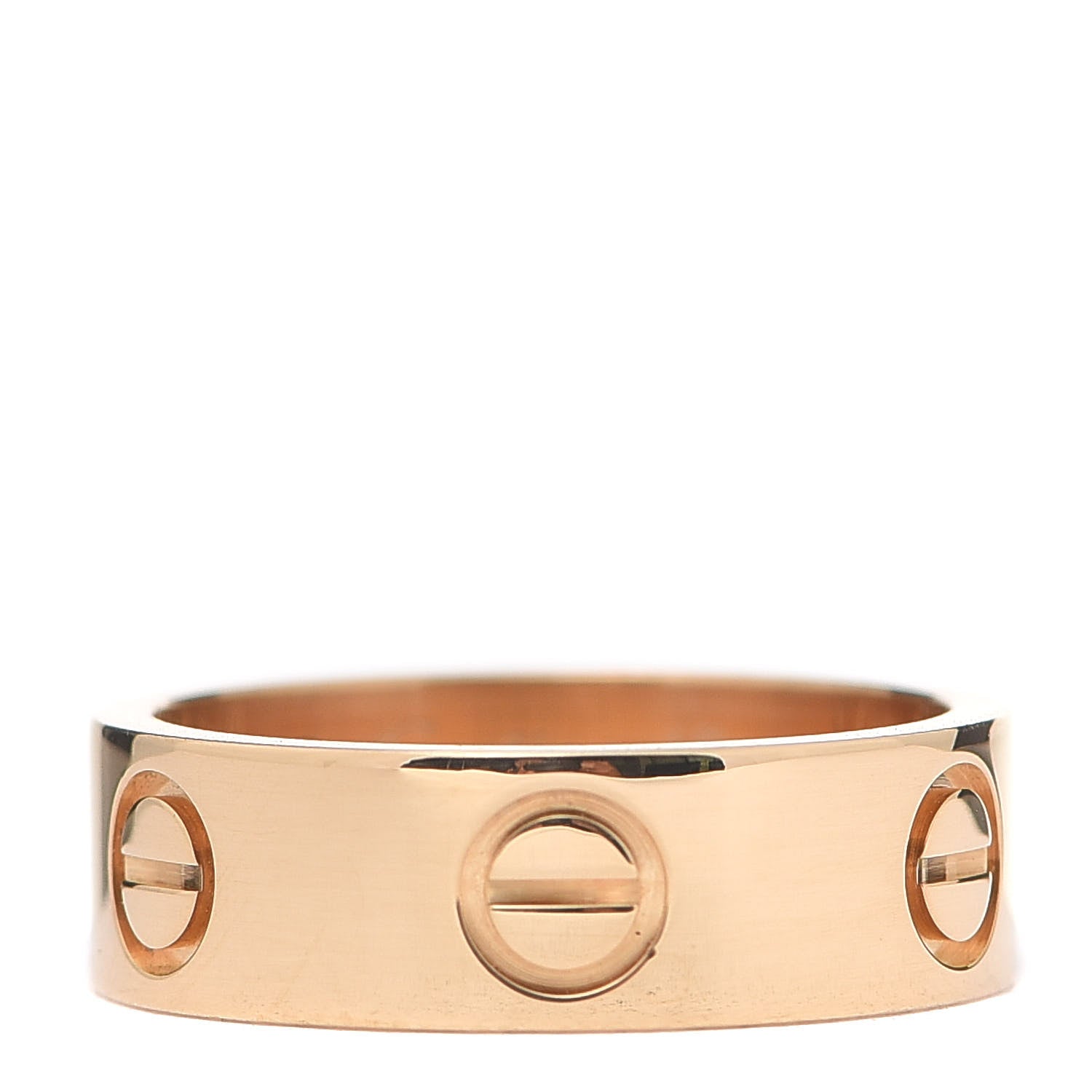 Cartier 18K Yellow Gold 5.5mm LOVE Ring 49 4.75 1 of 6