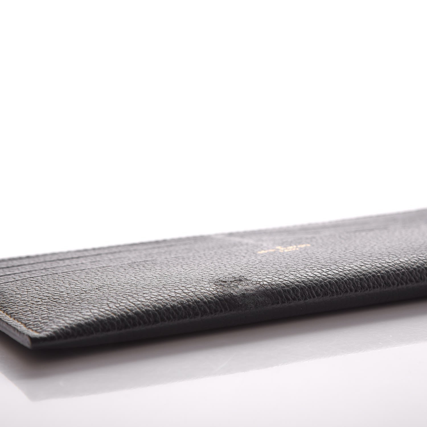 Louis Vuitton Calfskin Felicie Chain Wallet Card Holder Insert Black 7 of 9