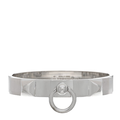 Hermes Sterling Silver PM Collier De Chien Bracelet XS 1 of 3