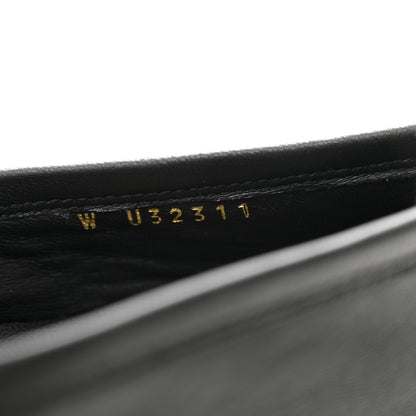Chanel Calfskin Womens Stitched CC Loafers 35.5 Black 8 of 10