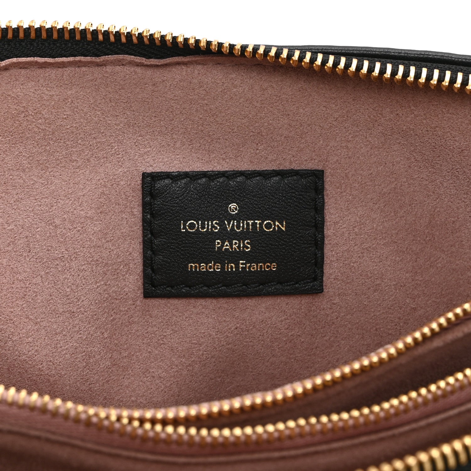 Louis Vuitton Lambskin Embossed Monogram Coussin PM Black 6 of 9