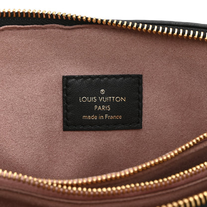 Louis Vuitton Lambskin Embossed Monogram Coussin PM Black 6 of 9