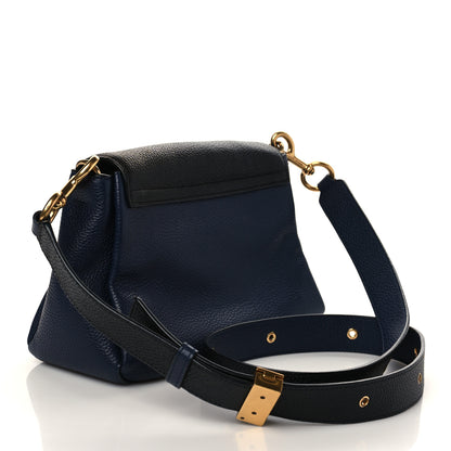 Marc Jacobs Pebbled Calfskin Crossbody Black Blue 2 of 6