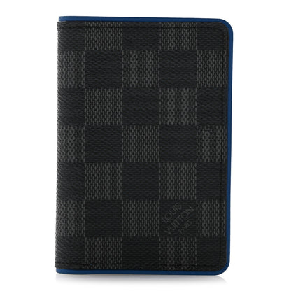 Louis Vuitton Damier Graphite Pocket Organizer Bleu Neon 1 of 9