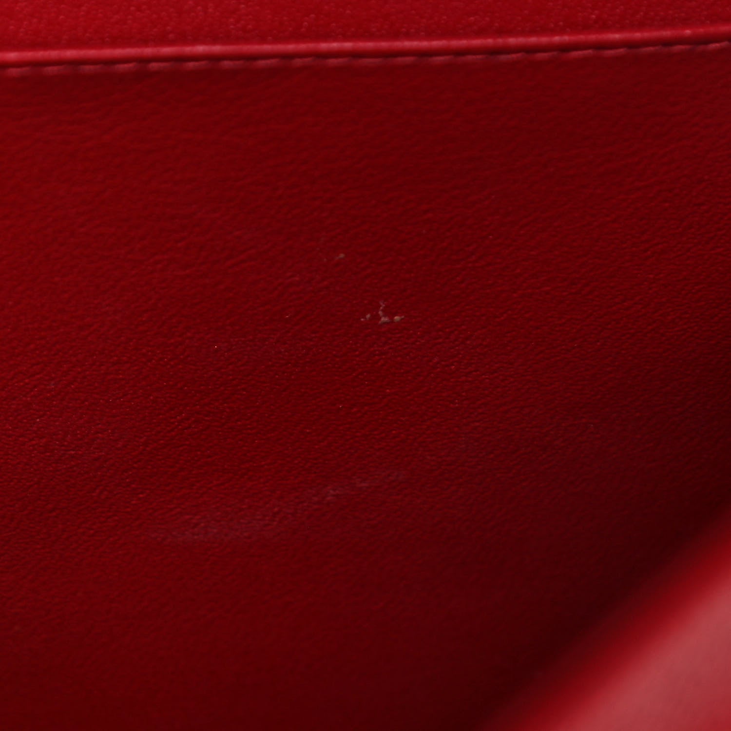 Chanel Caviar Quilted Jumbo Double Flap Red 13 of 18