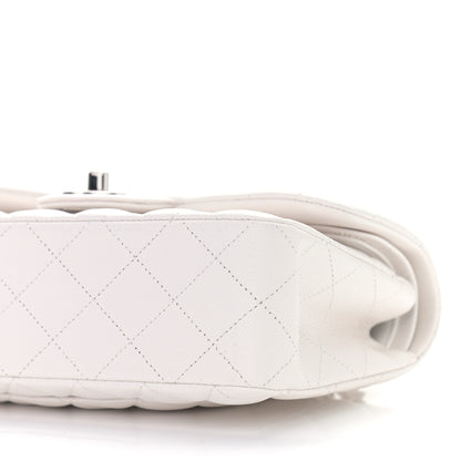 Chanel Caviar Quilted Small Double Flap White 9 of 9