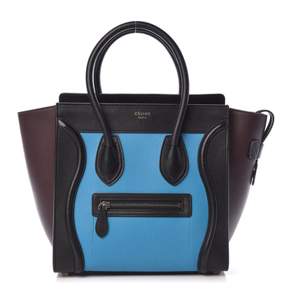Celine Smooth Calfskin Micro Tri-Color Luggage 1 of 13