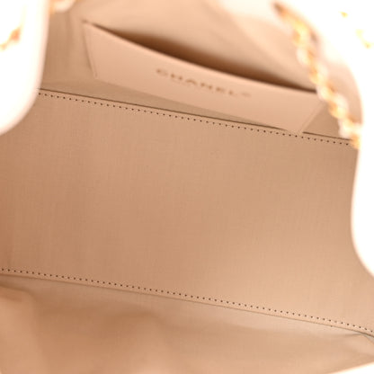 Chanel Caviar Quilted Small Chanel 25 Handbag White 5 of 10
