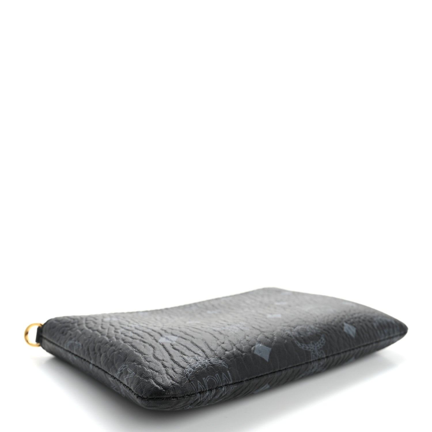 MCM Visetos Small Crossbody Pouch Black 4 of 12