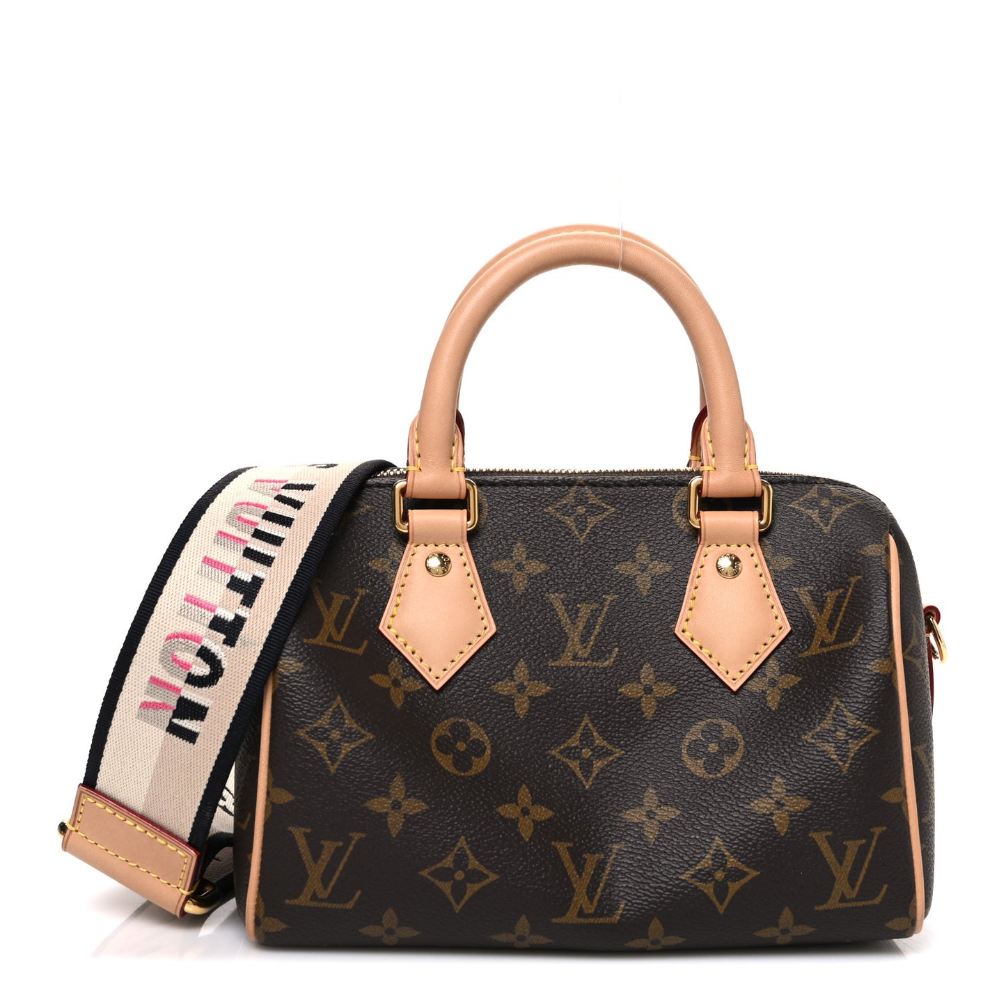 Monogram Speedy Bandouliere 20 Black