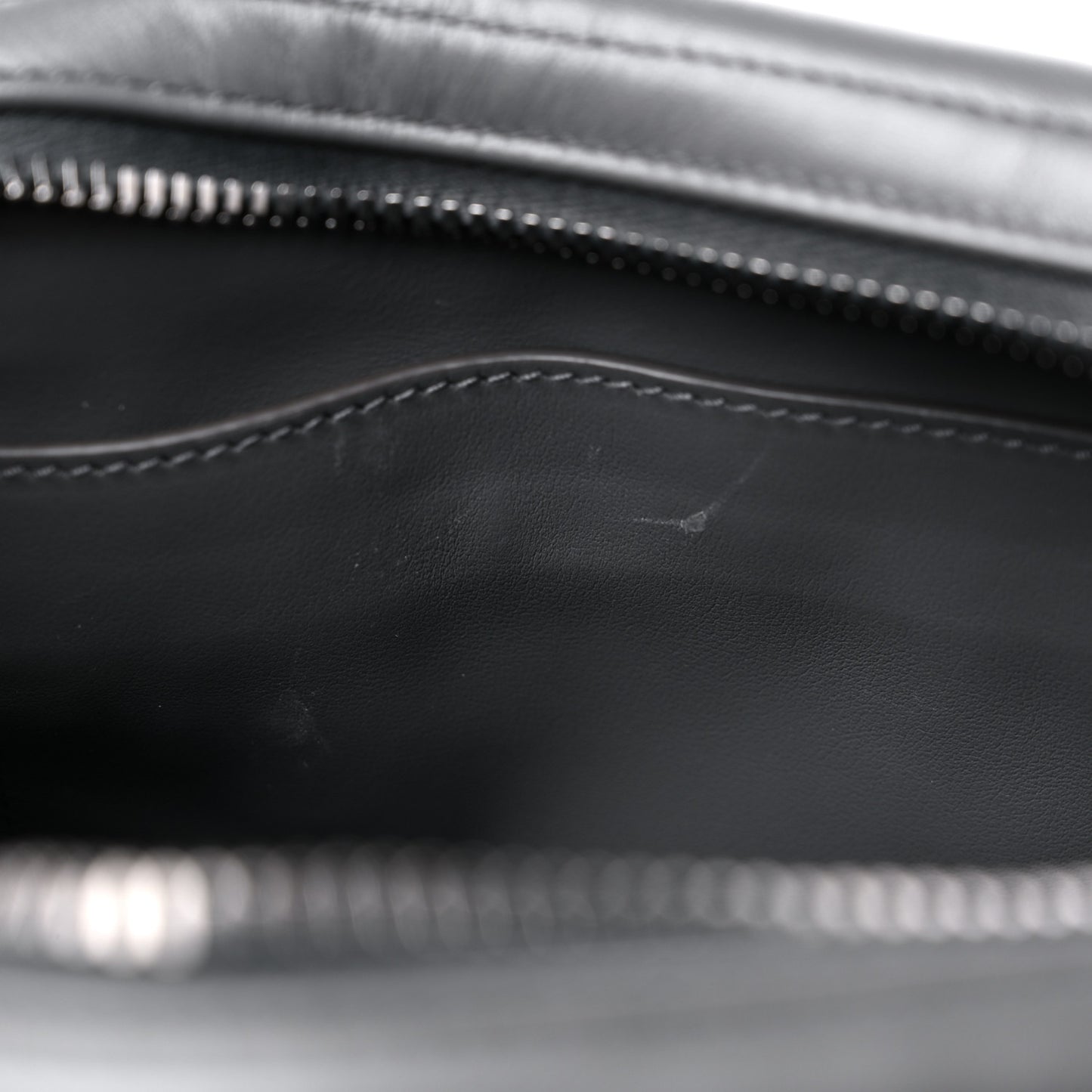 Soft Calfskin Diagramme Crossbody Bag Mercurio
