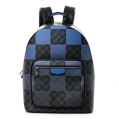 Louis Vuitton Damier Graphite Giant Josh Backpack Blue 1 of 9
