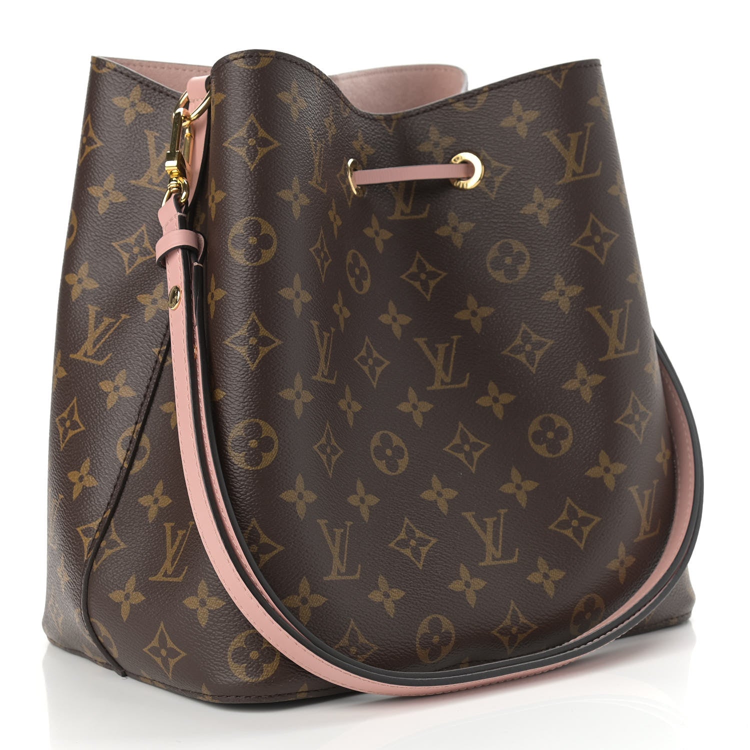 Louis Vuitton Monogram Neonoe MM Rose Poudre 3 of 10