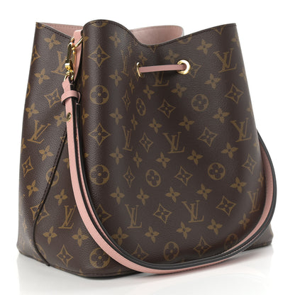 Louis Vuitton Monogram Neonoe MM Rose Poudre 3 of 10
