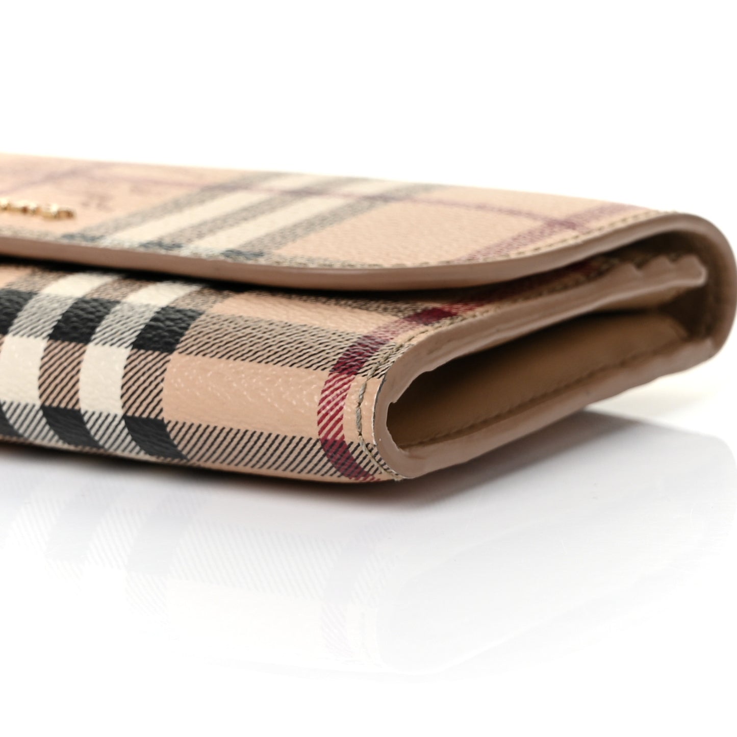 Haymarket Check Halton Wallet Tan