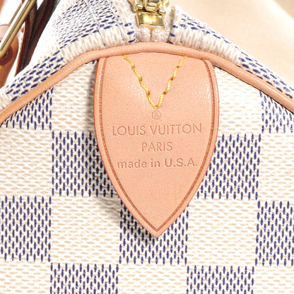Louis Vuitton Damier Azur Speedy 25 7 of 8