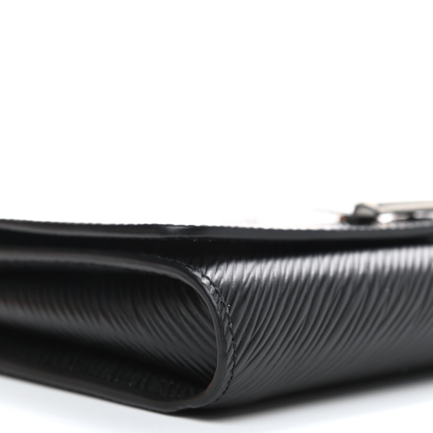 Epi Twist Chain Wallet Black
