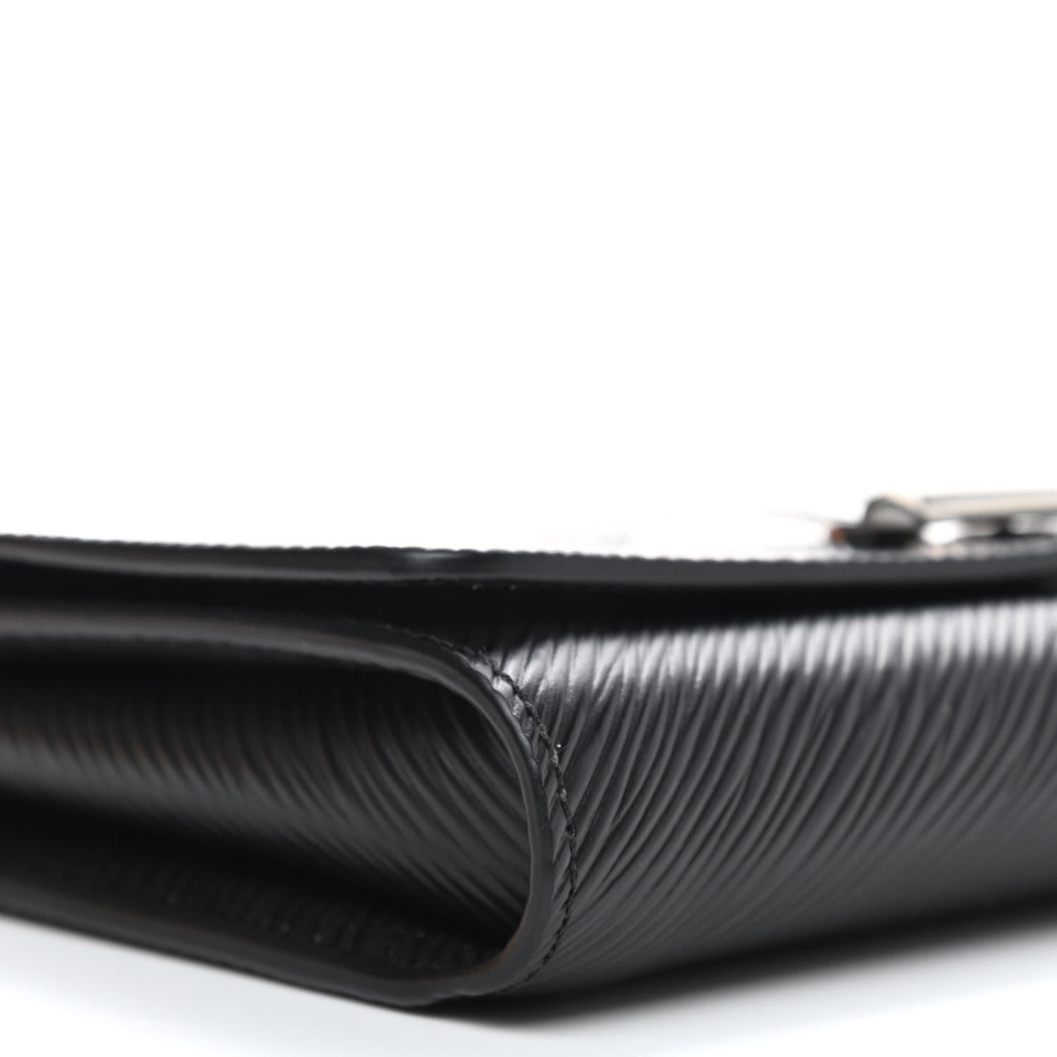 Louis Vuitton Epi Twist Chain Wallet Black 8 of 9