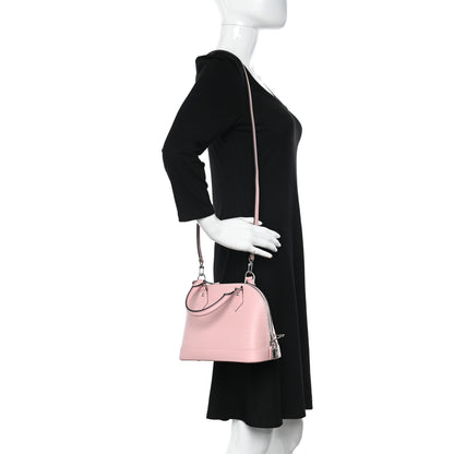 Louis Vuitton Epi Alma BB Rose Ballerine 2 of 11