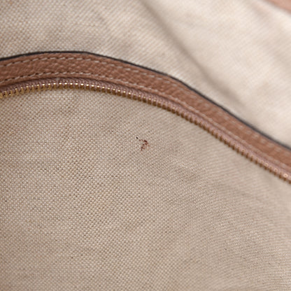 Gucci Monogram Large Bree Foldover Tote Beige Soft Pink 9 of 17