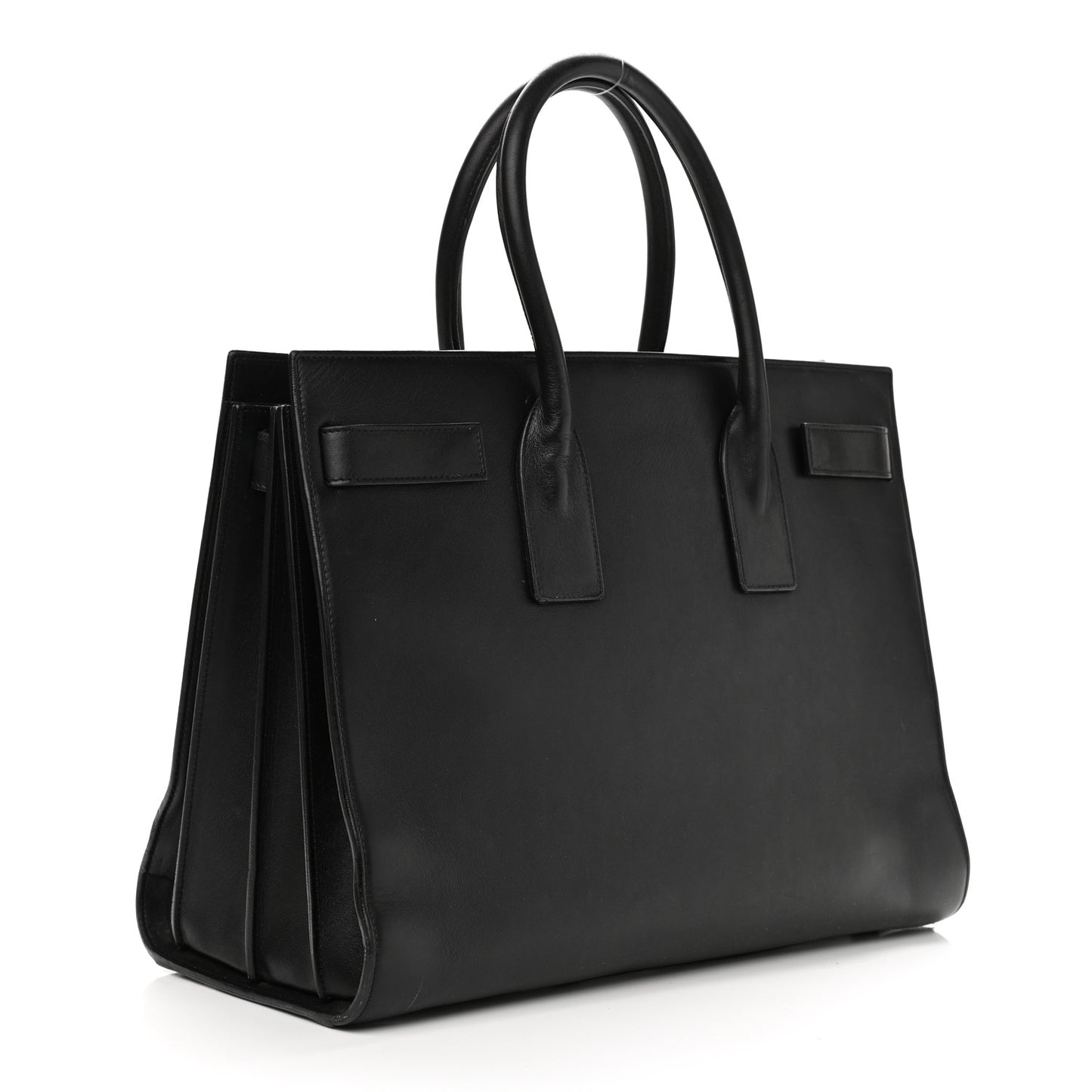 Calfskin Large Sac De Jour Carryall Black